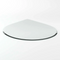 Tropfenform G4 Funkenschutzplatte - Glasplatte ESG | 1000 x 1000 mm