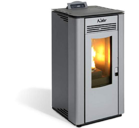 KALOR Pelletkaminofen Perfecta Steel Line Greta 8 mit 7 kW