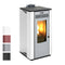 KALOR Pelletkamin | Perfecta Acciaio Greta 8 | 6,3 kW | Farbwahl