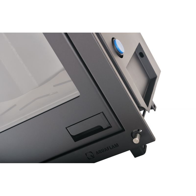 Wasserführender Kamineinsatz 25 kw Aquaflam Flat