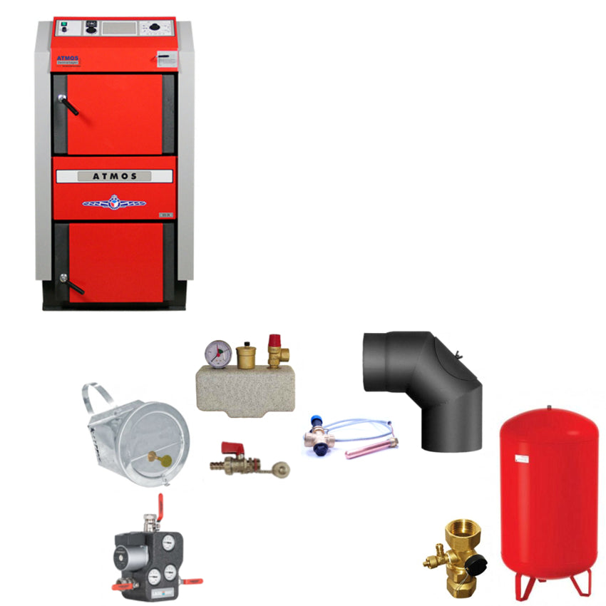 ATMOS GS32 Scheitholzvergaser Komplettset 1 | klimaworld.com