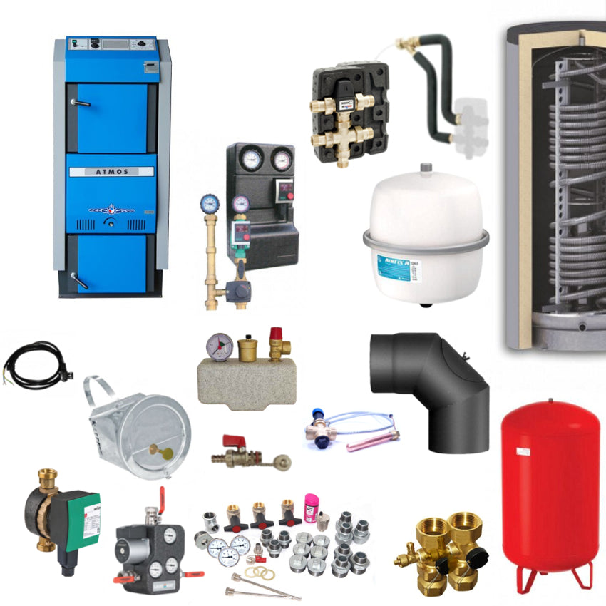 Atmos GSX50 Scheitholzvergaser Komplettset 5 | klimaworld.com