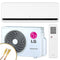 LG Split Klimaanlage Set | DUALCOOL S1 PREMIUM | 3,5 kW | Quick-Connect