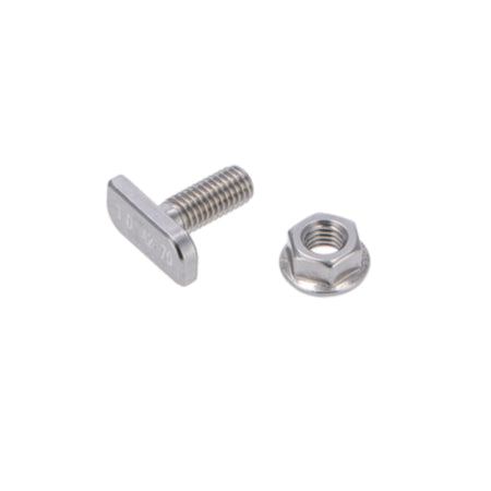 Hammerkopfschrauben mit Mutter Typ 28/15 Edelstahl A2 M 8x20