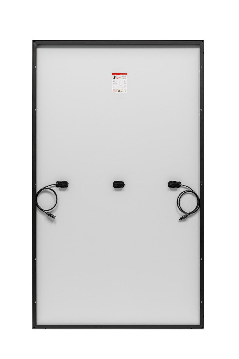 HS345M Black Frame Solar Modul 345 Watt Hinteransicht | klimaworld.com