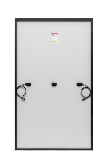 HS345M Black Frame Solar Modul 345 Watt Hinteransicht | klimaworld.com