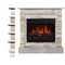 Aflamo LED Standkamin Vigo Stone 3D Desert | Wandaufstellung