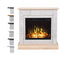 Aflamo LED Standkamin | Vigo Stone Beton