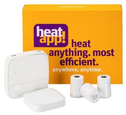 heatapp! start system „drive“ Starter-Set Wandheizkörper