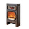 AUSTROFLAMM Kamin | HEIDI BACK 2.0 | Backfach+Neoceramfeld | Abgas hinten | 7kW