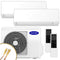 Carrier Multisplit Klimaanlage | High Line | Weiß | 2x2,5 kW | Quick Connect
