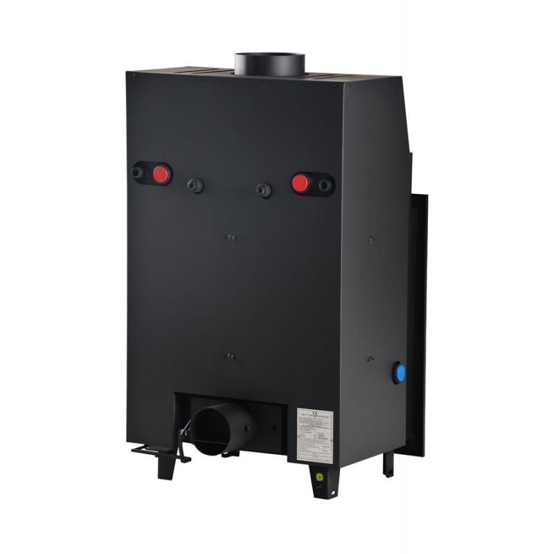 Wasserführender Kamineinsatz 17 kw Aquaflam Prisma