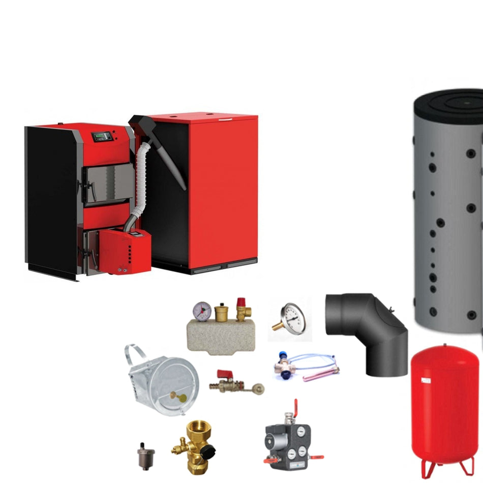 ThermoFlux Kombikessel HKK Active - BioFlux 60kW | Komplettset 2