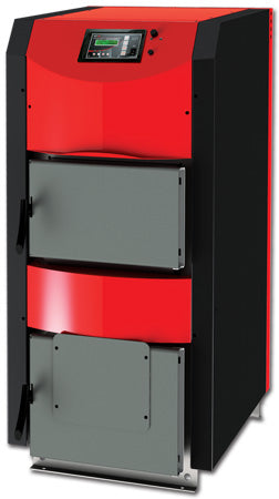 Scheitholzkessel ThermoFlux HKK Active 20 kW mit Anschlußpaket