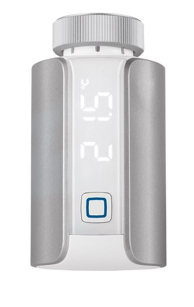 Homematic IP Heizkörperthermostat Evo silber | eQ-3 | HmIP-eTRV-E-S ➔ www.klimaworld.com