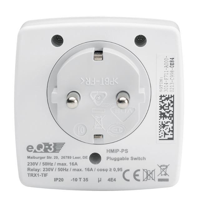 Homematic IP Schaltsteckdose - Zwischenstecker | eQ-3 | HmIP-PS-2
