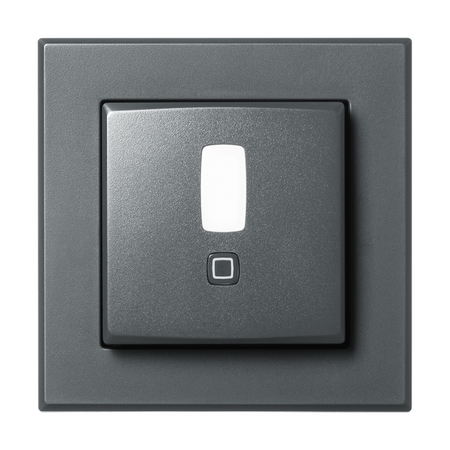 Homematic IP Bewegungsmelder im 55er-Rahmen - anthrazit | Front | HmIP-SMI55-A | www.klimaworld.com