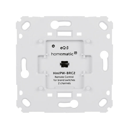 Homematic IP Wired Wandtaster für Markenschalter - 2-fach | HmIPW-BRC2 ➔ www.klimaworld.com