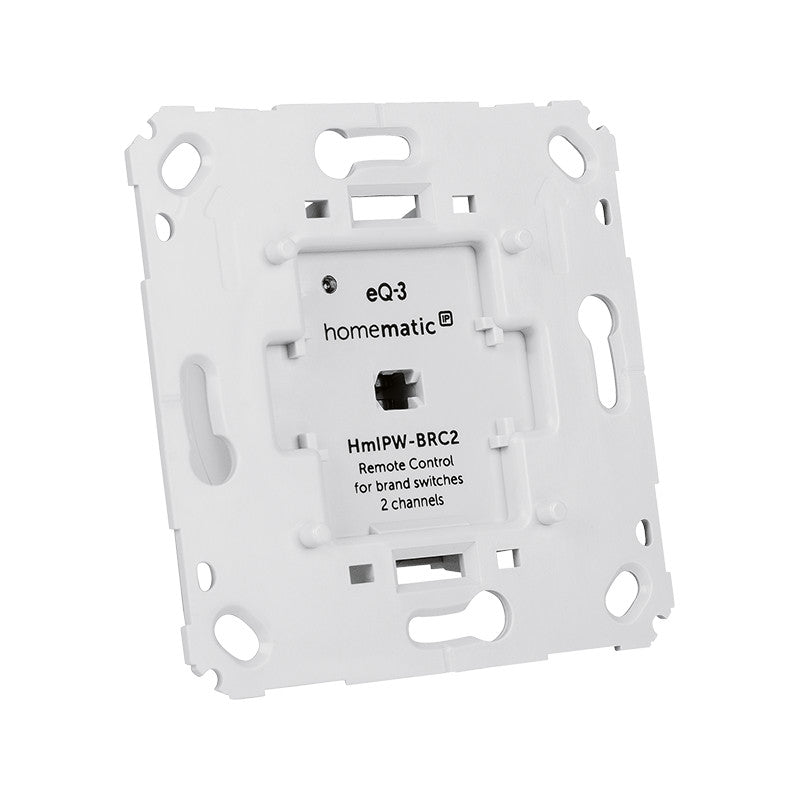 Homematic IP Wired Wandtaster für Markenschalter - 2-fach | HmIPW-BRC2