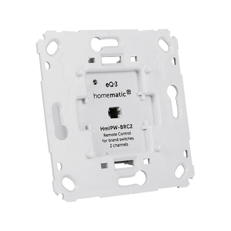 Homematic IP Wired Wandtaster für Markenschalter - 2-fach | HmIPW-BRC2