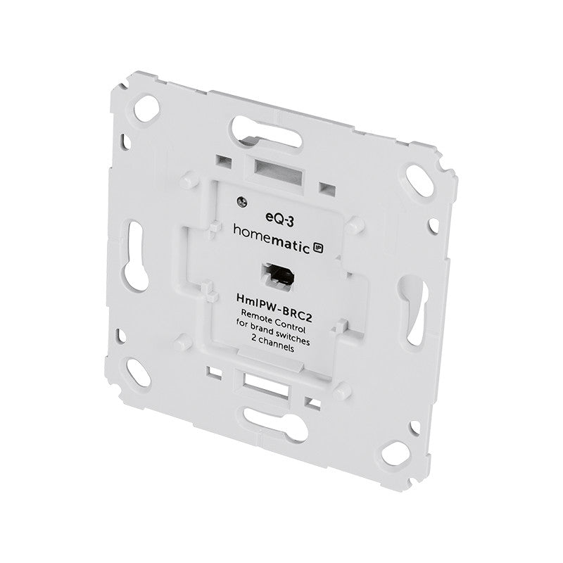 Homematic IP Wired Wandtaster für Markenschalter - 2-fach | HmIPW-BRC2