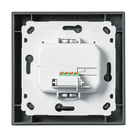 Homematic IP Wired Wandtaster - 2-fach - anthrazit | eQ-3 | Rueckansicht | HmIPW-WRC2-A | www.klimaworld.com