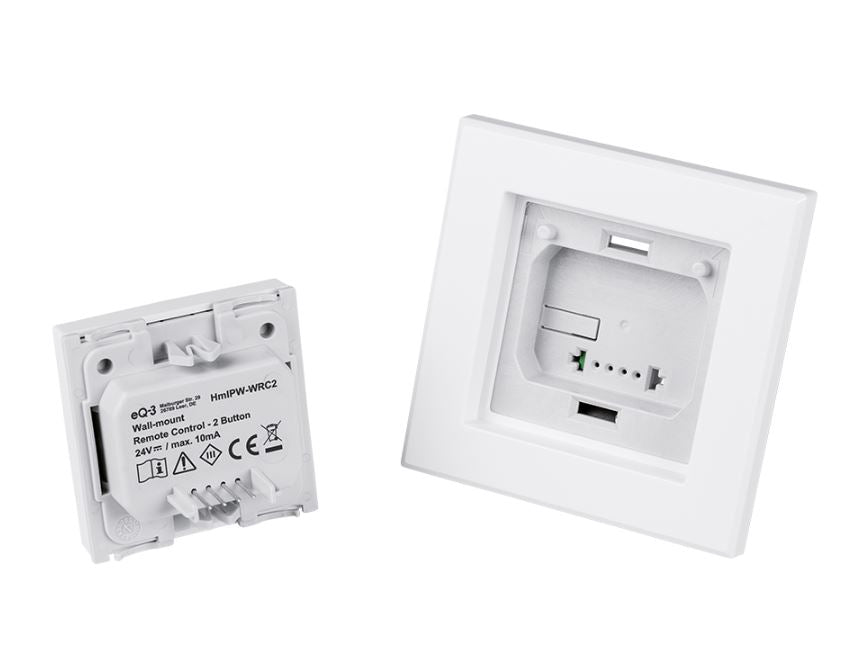 Homematic IP Wired Wandtaster - 2-fach | eQ-3 | HmIPW-WRC2