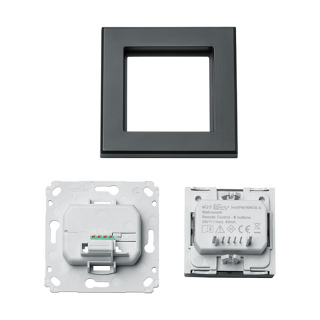 Homematic IP Wired Wandtaster - 6-fach - anthrazit | eQ-3 | Einzelteile | HmIPW-WRC6-A | www.klimaworld.com