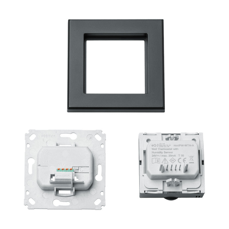 Homematic IP Wired Wandthermostat - anthrazit | eQ-3 | HmIPW-WTH-A | Einzelteile | www.klimaworld.com