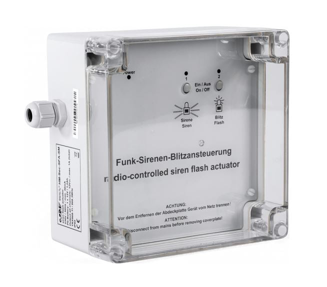 Homematic Funk Ansteuerung Sirene, Blitzleuchte | eQ-3 | HM-Sec-SFA-SM 
