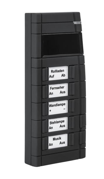 Homematic Funk Fernbedienung 12 Tasten | eQ-3 | HM-RC-12-B | graphit