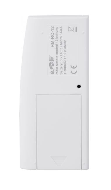 Homematic Funk Fernbedienung 12 Tasten, weiß | eQ-3 | HM-RC-12-W
