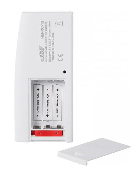 Homematic Funk Fernbedienung 12 Tasten, weiß | eQ-3 | HM-RC-12-W