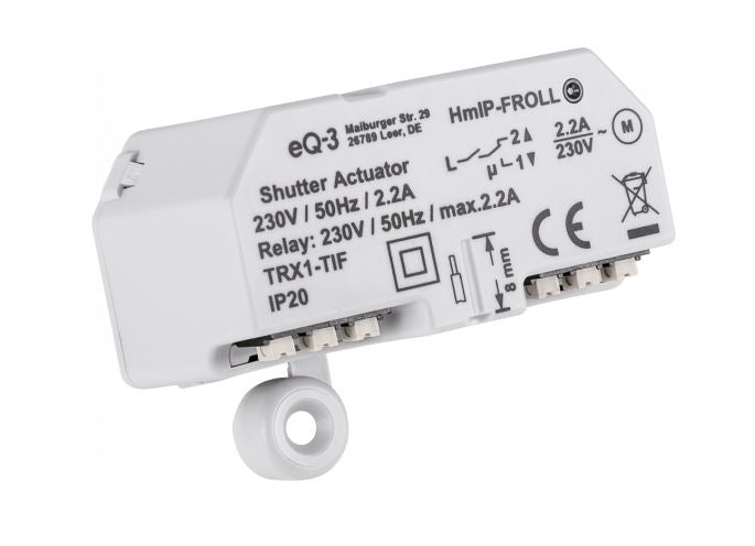 Homematic IP Rollladenaktor - Unterputz | eQ-3 | HmIP-FROLL ➔ www.klimaworld.com