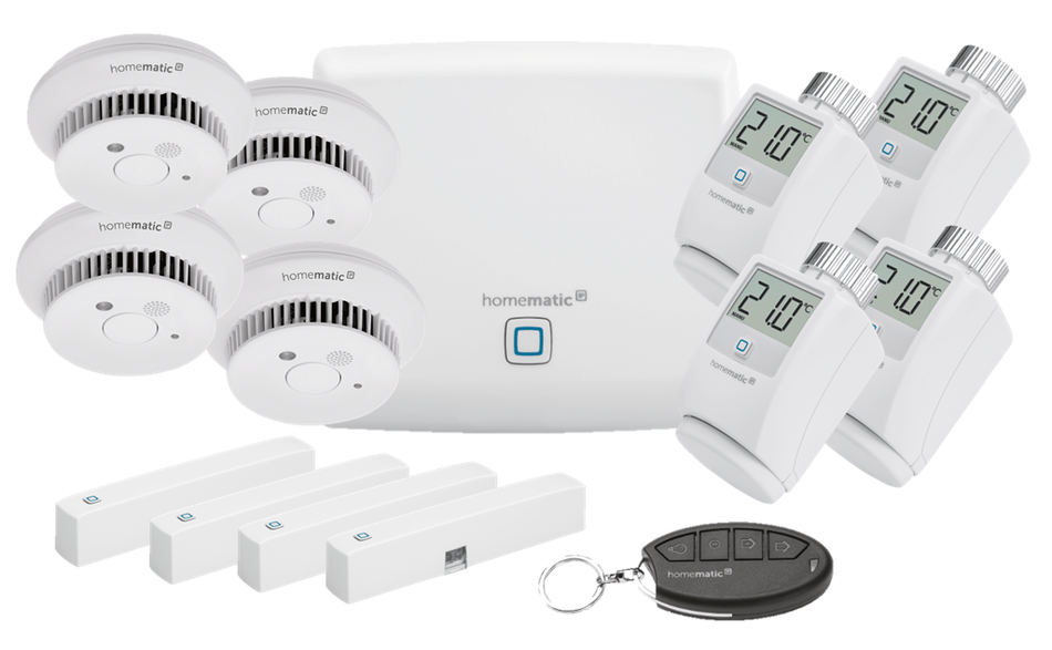 Homematic IP Sicherheit & Raumklima Set | eQ-3 | HmIP-EK-7  ➔ www.klimaworld.com