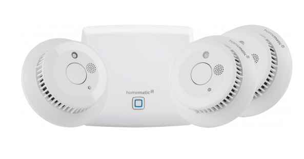 Homematic IP Starter Set Rauchwarnmelder | mit Access Point und 3 Rauchwarnmeldern | eQ-3 | HmIP-SK4 ➔ www.klimaworld.com