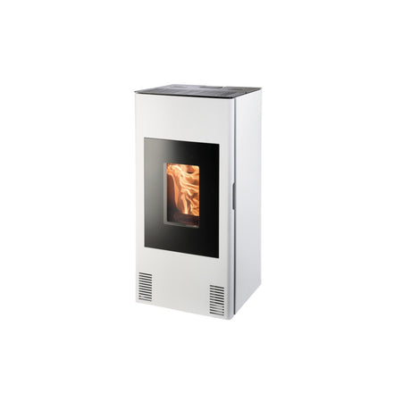 Haas+Sohn | Pelletofen HSP 4.0 F1-06 RLU weiß KV inkl. 2R ohne Anschluß 8,5 kW