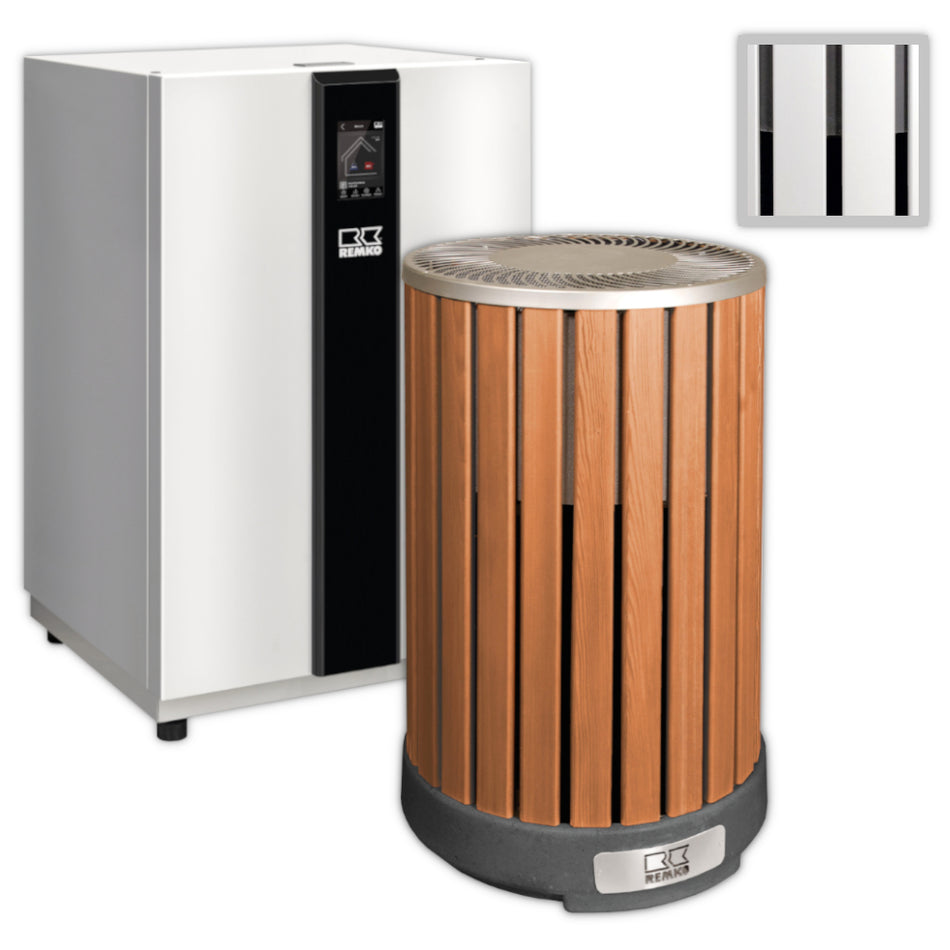 REMKO | Luft/Wasser-Wärmepumpe | ARTstyle HTS 80 | 4-7 kW 