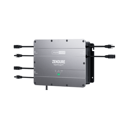 Zendure Batteriewechselrichter SolarFlow HUB2000, Front | klimaworld.com
