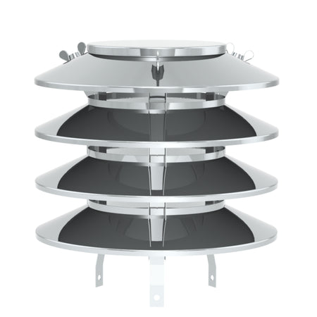 Schornsteinaufsatz Lamellenaufsatz HUBO2E