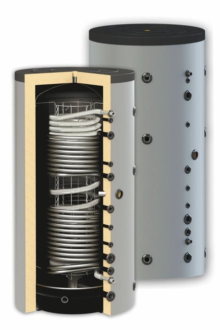ThermoFlux Hygiene Kombispeicher 800 Liter HYGTKB-RR 2WT 90° Anschlüsse | www.klimaworld.com