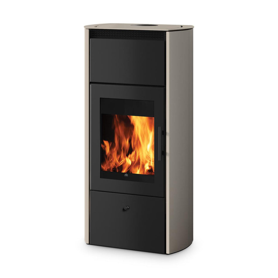 Edilkamin Flamma 14 CS Stahl grau | Klimaworld