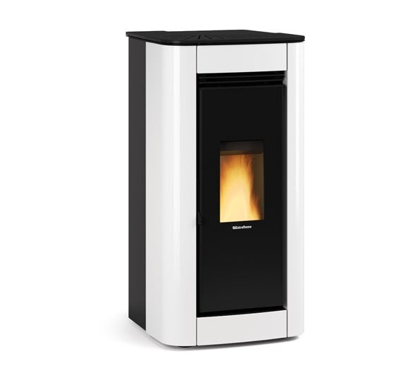 Extraflame Ilary Plus weiß seitlich