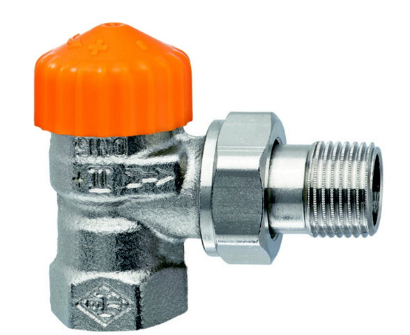 IMI Heimeier Thermostat Ventilunterteil Eclipse Eck | DN15 | 1/2'' | www.klimaworld.com