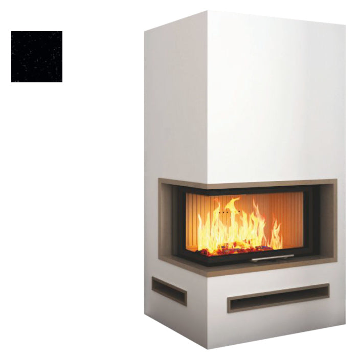 Kaminbausatz Imperial Extra Smart für Volcano 2PATh/2LATh|Nero Assoluto Poliert