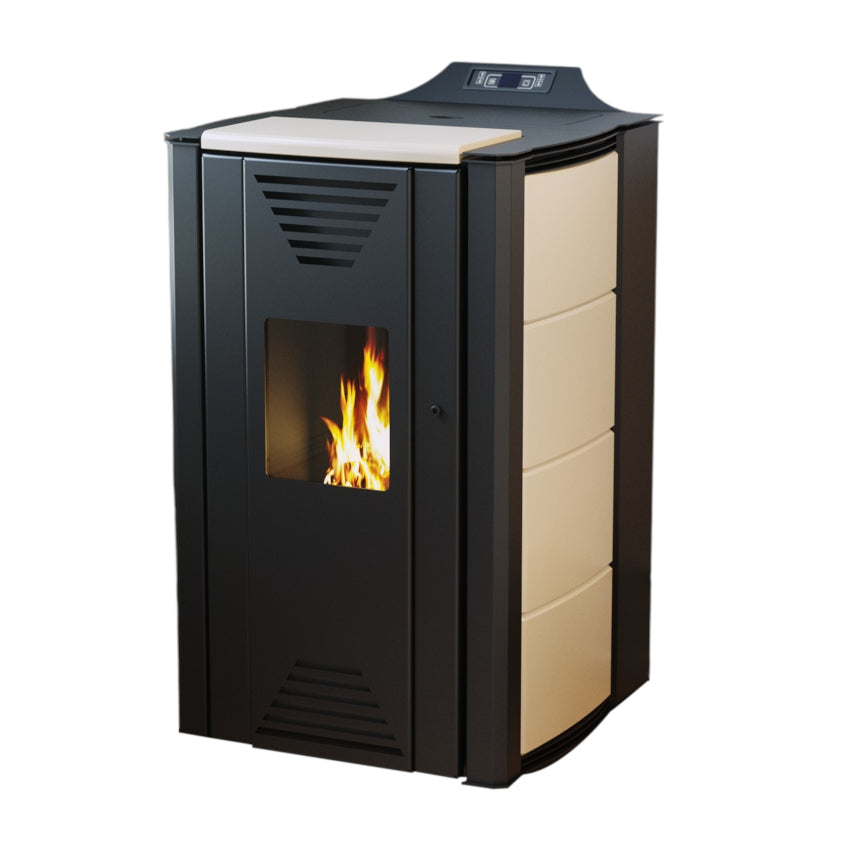 ThermoFlux Pelletofen Interio 14 beige | Klimaworld.com