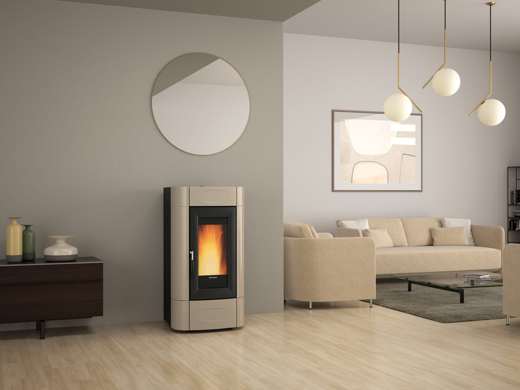 Extraflame Pelletofen Isidora Idro H | Ambientebild