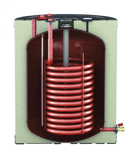 ThermoFlux Unterstellspeicher für Brauchwasser | TBWSU-A 120 Liter