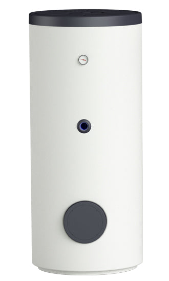 Styleboiler Warmwasserspeicher ISSWW 200 X RAL9016 5/A STYLE Front | klimaworld.com