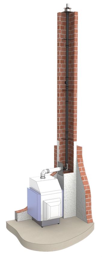 Abgassystem für Brennwertgeräte